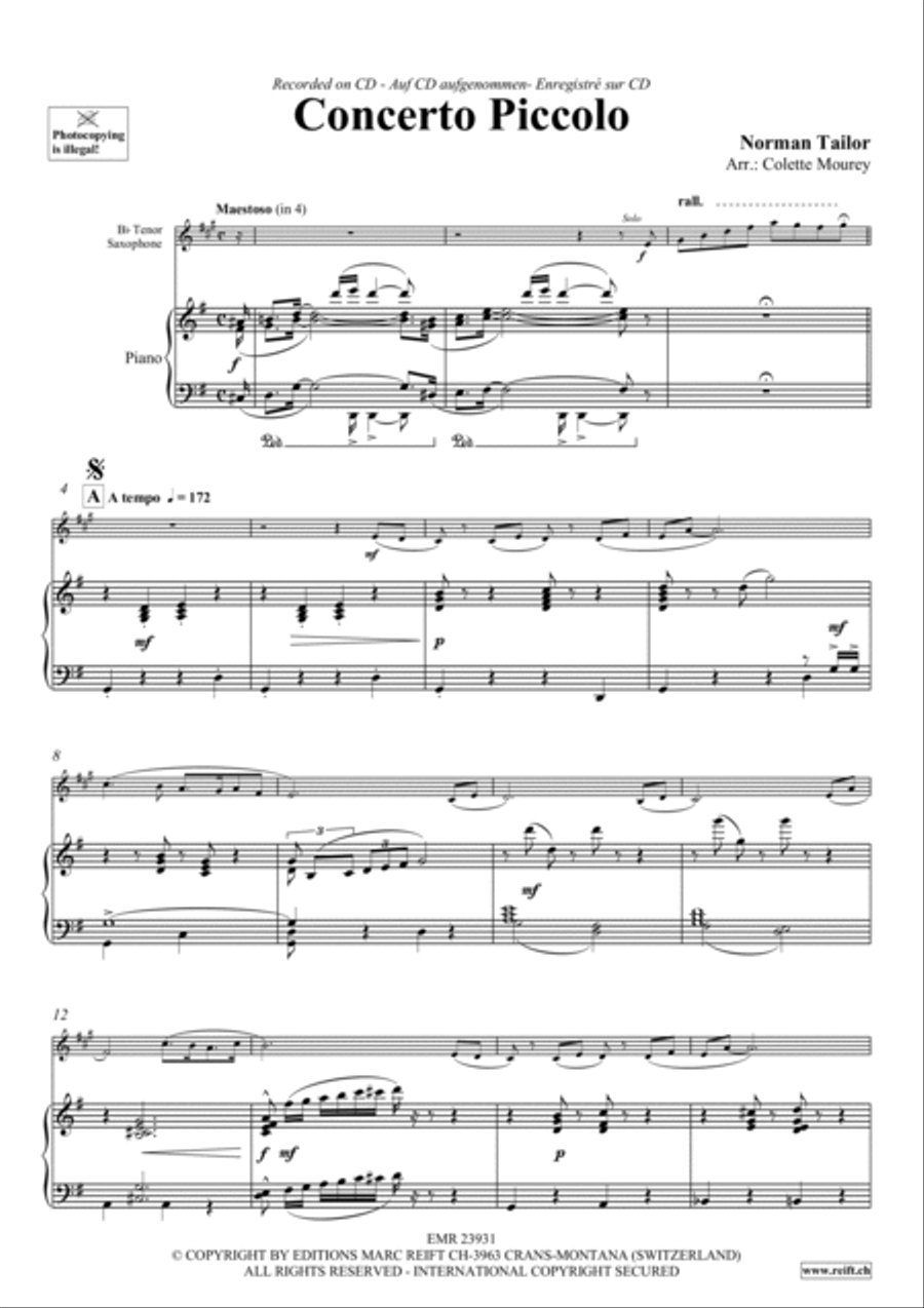 Concerto Piccolo Piccolo scores gallery preview page 4