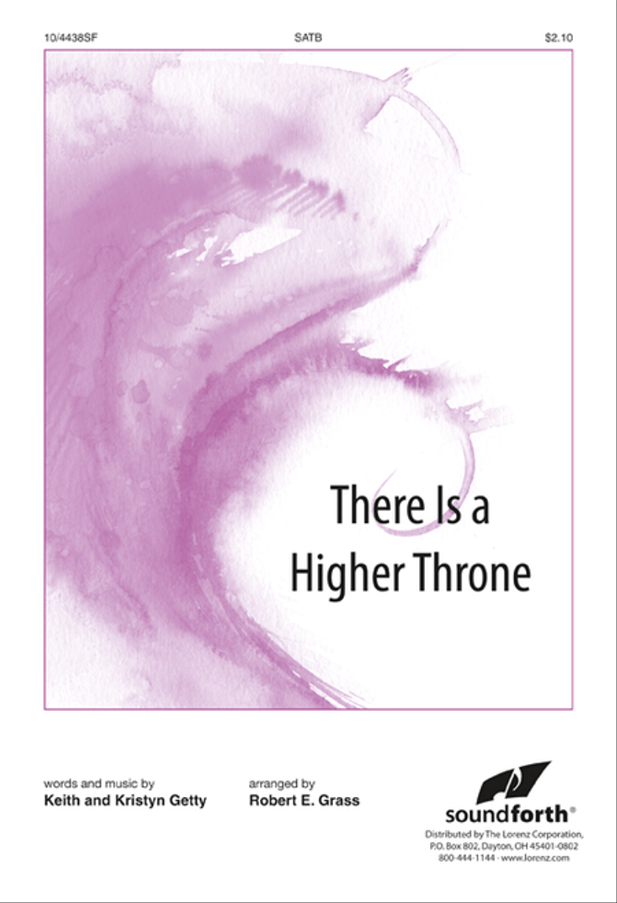 There Is a Higher Throne 4-Part scores gallery preview page 1