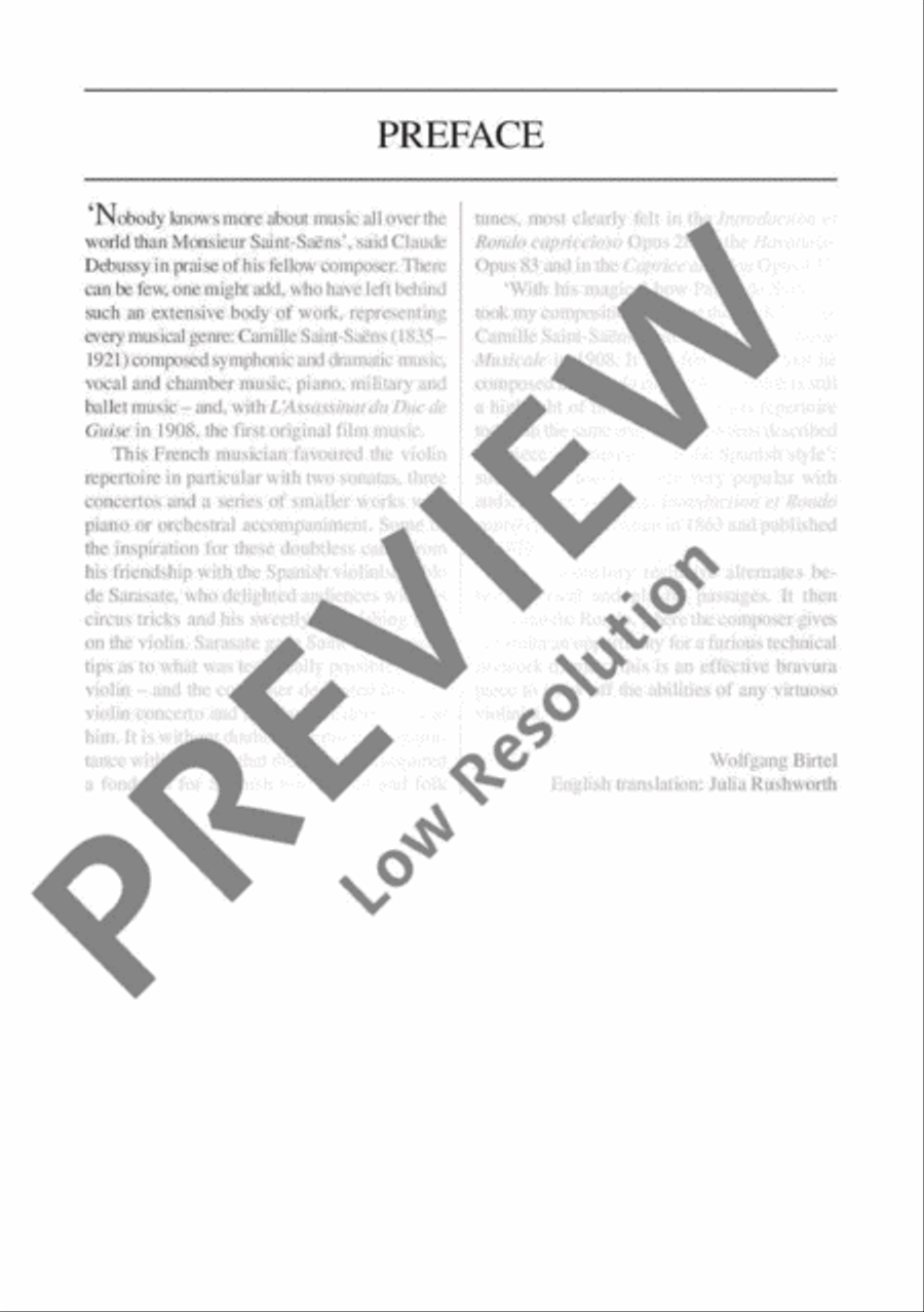Introduction et Rondo capriccioso Orchestra scores gallery preview page 4