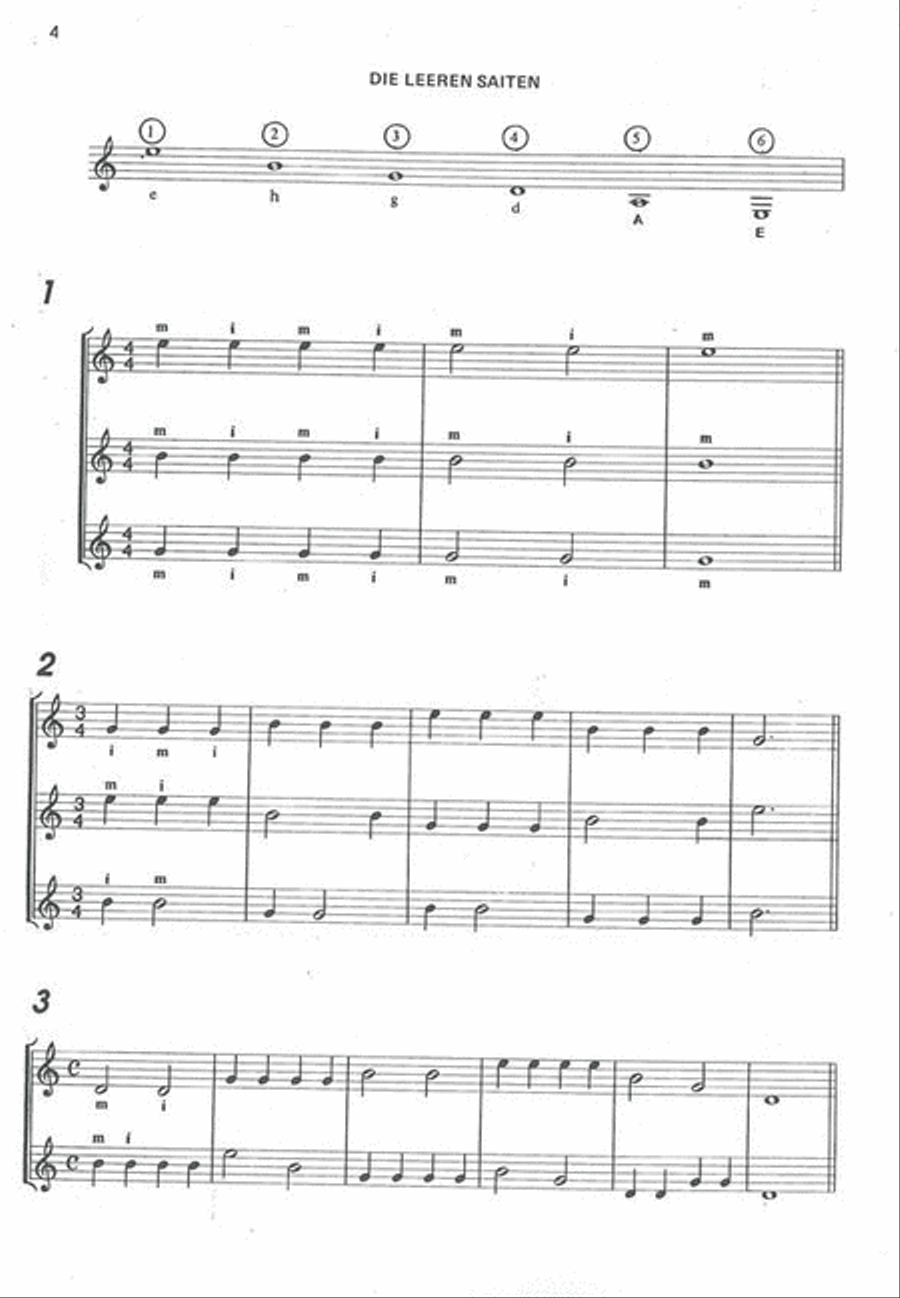 Spiel und Studienmaterial - Vol 1 Classical Guitar scores gallery preview page 2