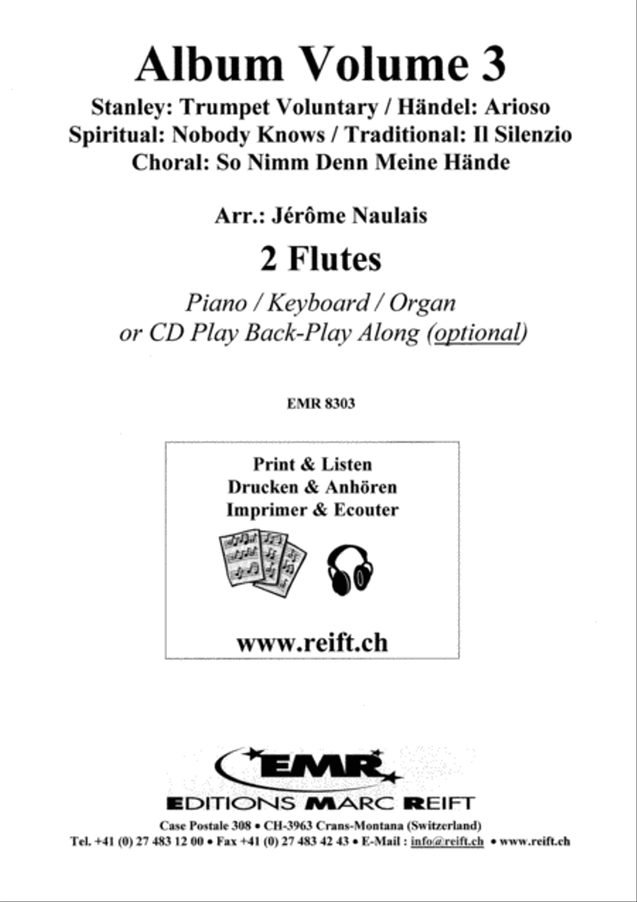 Album Volume 3 Flute Duet scores gallery preview page 2