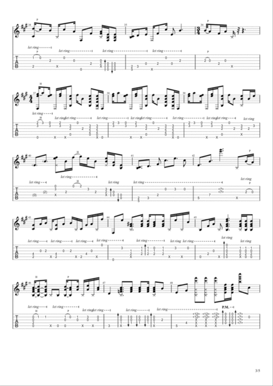 Akad Fingerstyle Akad Fingerstyle Acoustic Guitar scores gallery preview page 3