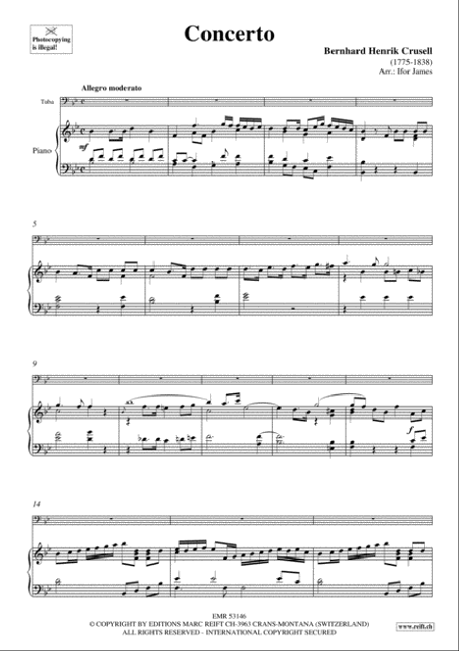 Concerto Concerto Tuba scores gallery preview page 5