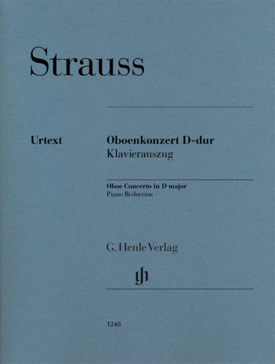 Strauss - Concerto D Major For Oboe/Piano