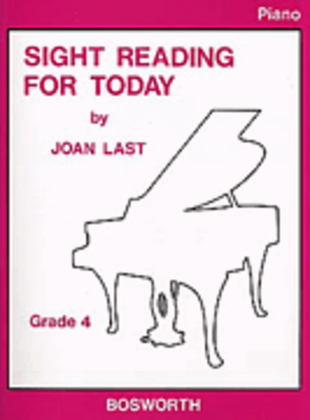 Book cover for Sight Reading For Today: Piano Grade 4