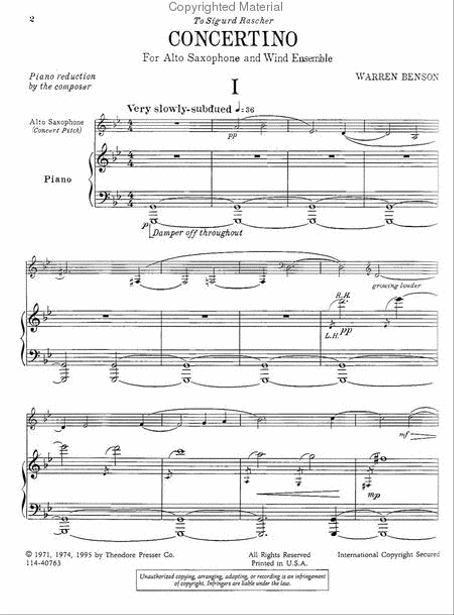 Concertino Concertino Chamber Music scores gallery preview page 2