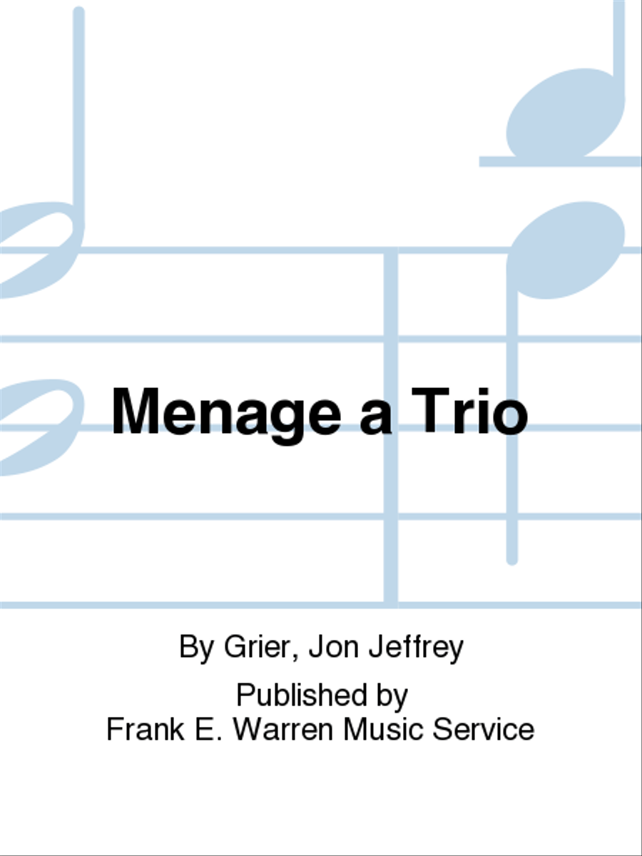 Menage a Trio Menage a Trio String Trio scores gallery preview page 1