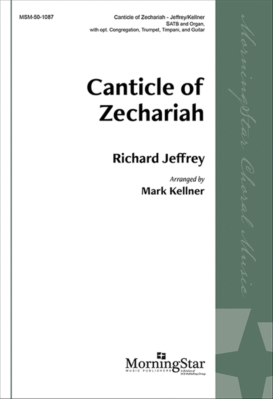Canticle of Zechariah 4-Part scores gallery preview page 1