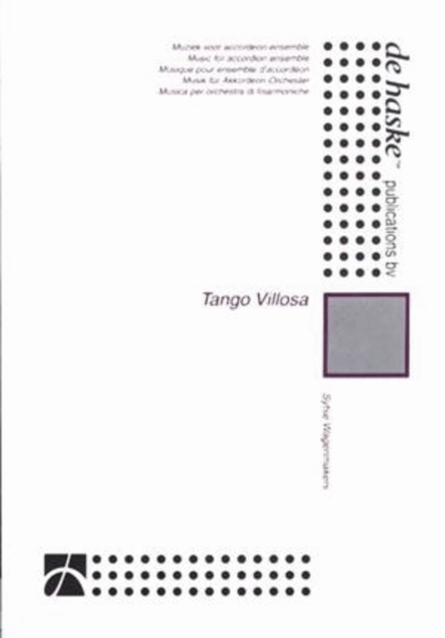 Tango Villosa Accordion Orchestra scores gallery preview page 1