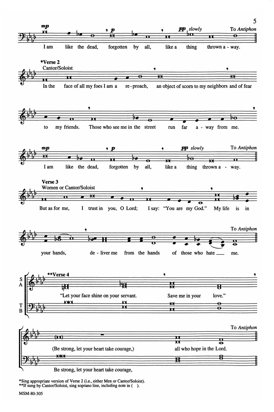 Three Responses for the Triduum 4-Part scores gallery preview page 5