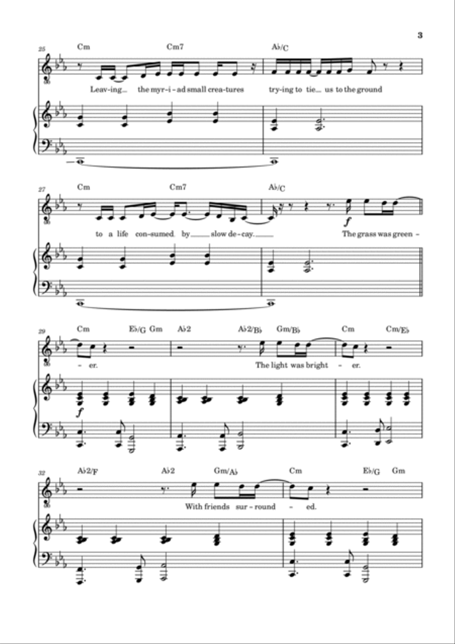 High Hopes High Hopes Piano, Vocal, Guitar scores gallery preview page 4