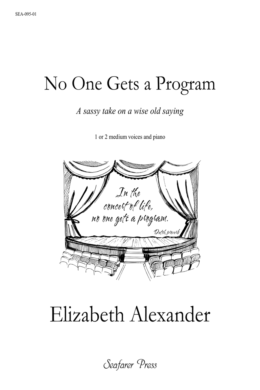 No One Gets A Program Medium Voice scores gallery preview page 2