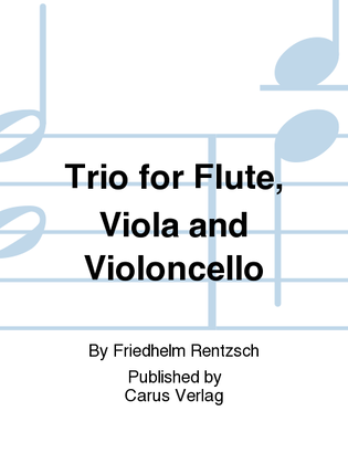 Trio for Flute, Viola and Violoncello