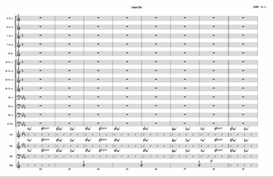 Lunada Bay Jazz Ensemble scores gallery preview page 6