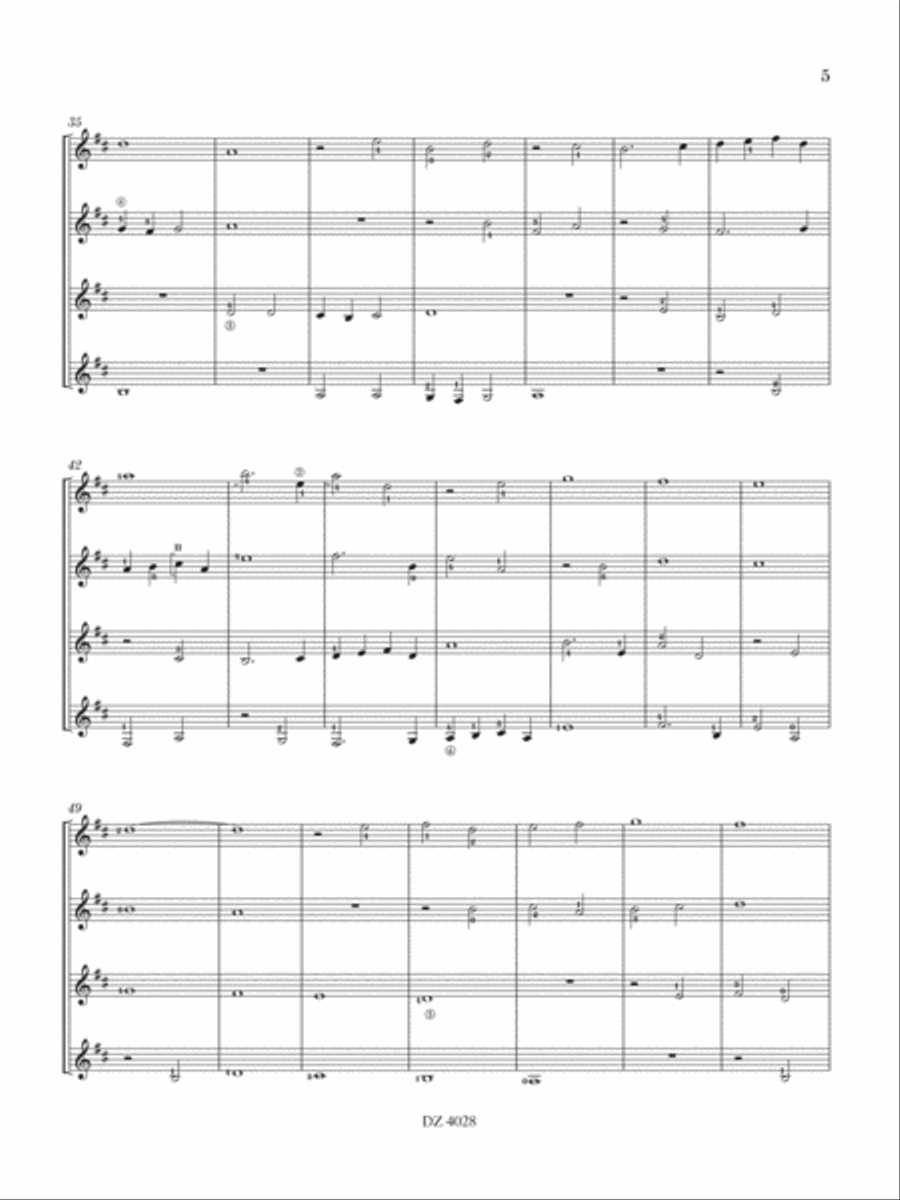 Tiento XIII Guitar Ensemble scores gallery preview page 6