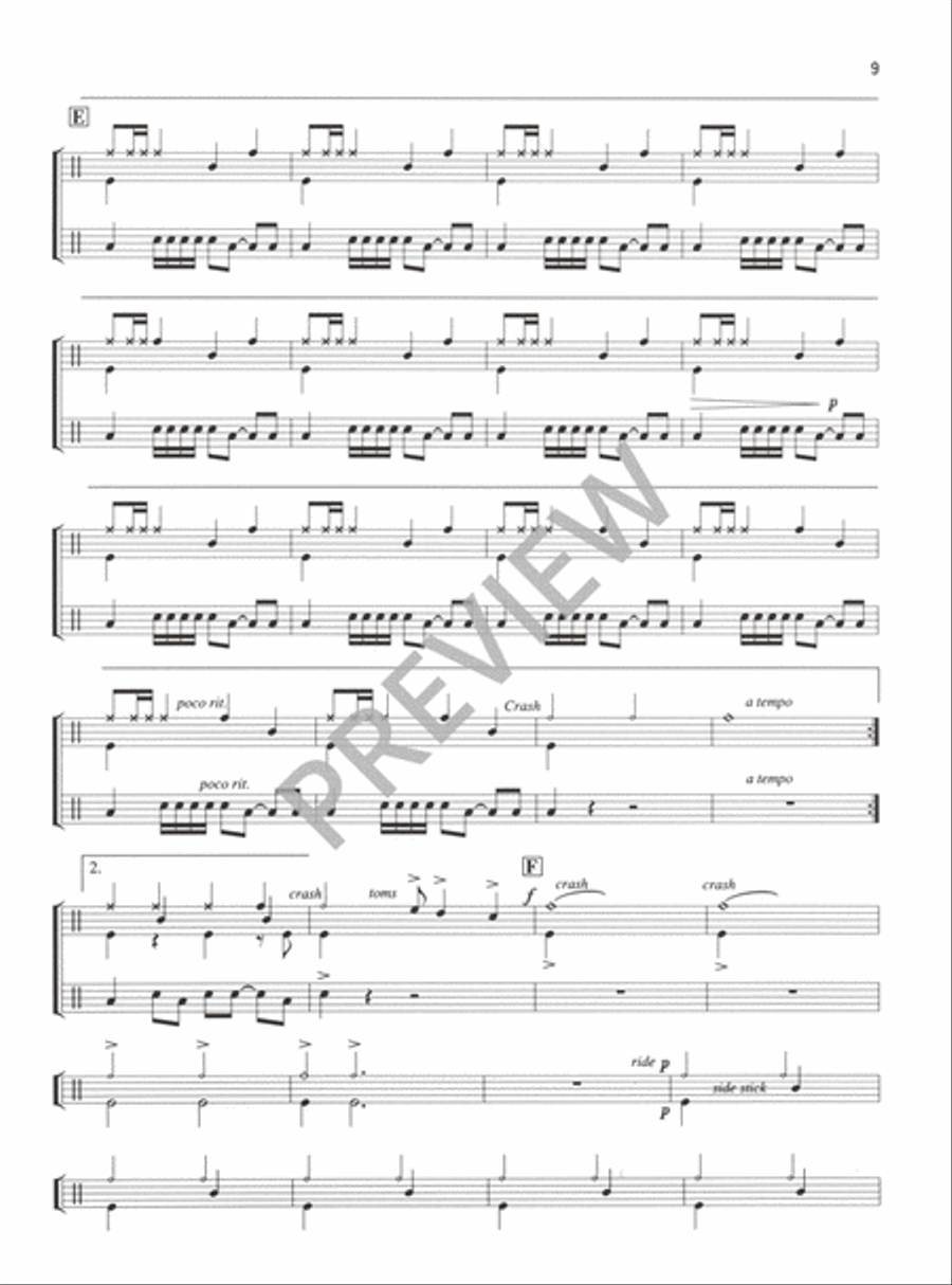 Tales of Wonder - Percussion edition Piano scores gallery preview page 10