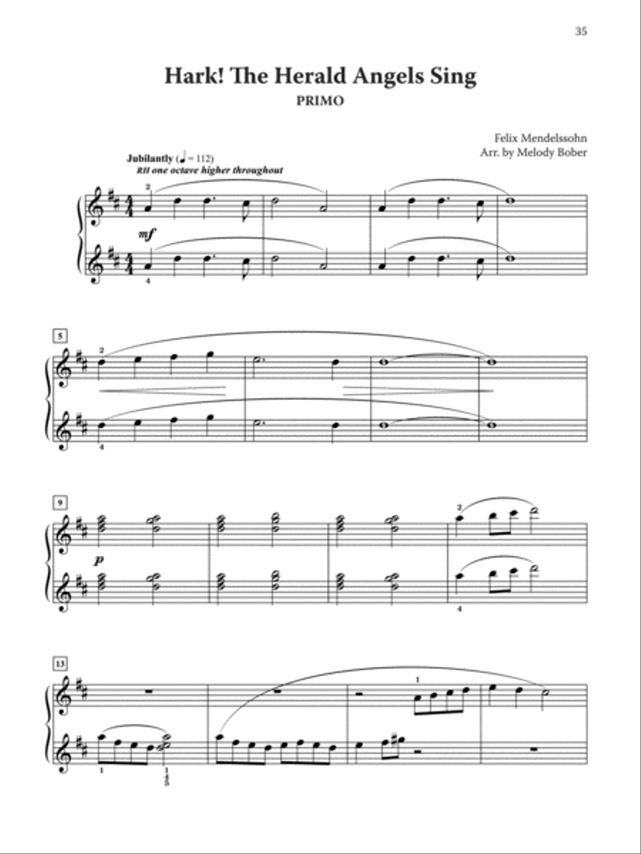 Christmas Memories for Two, Book 2 Small Ensemble scores gallery preview page 7