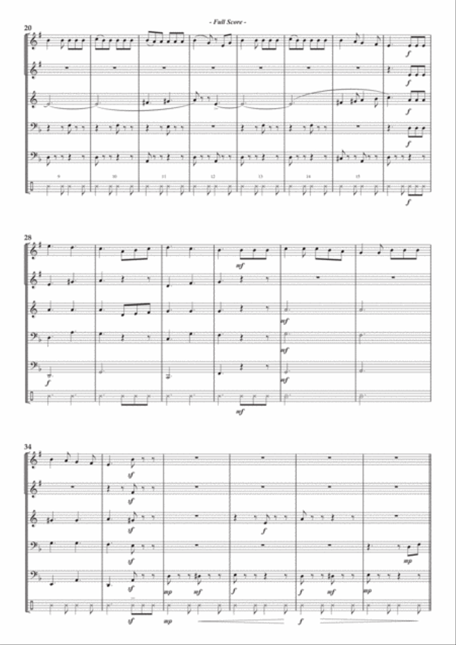Bocca Di Rosa Horn scores gallery preview page 2