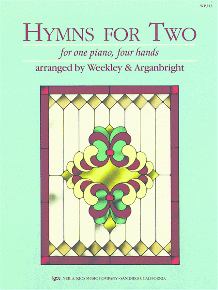 Hymns For Two Piano Method scores gallery preview page 1