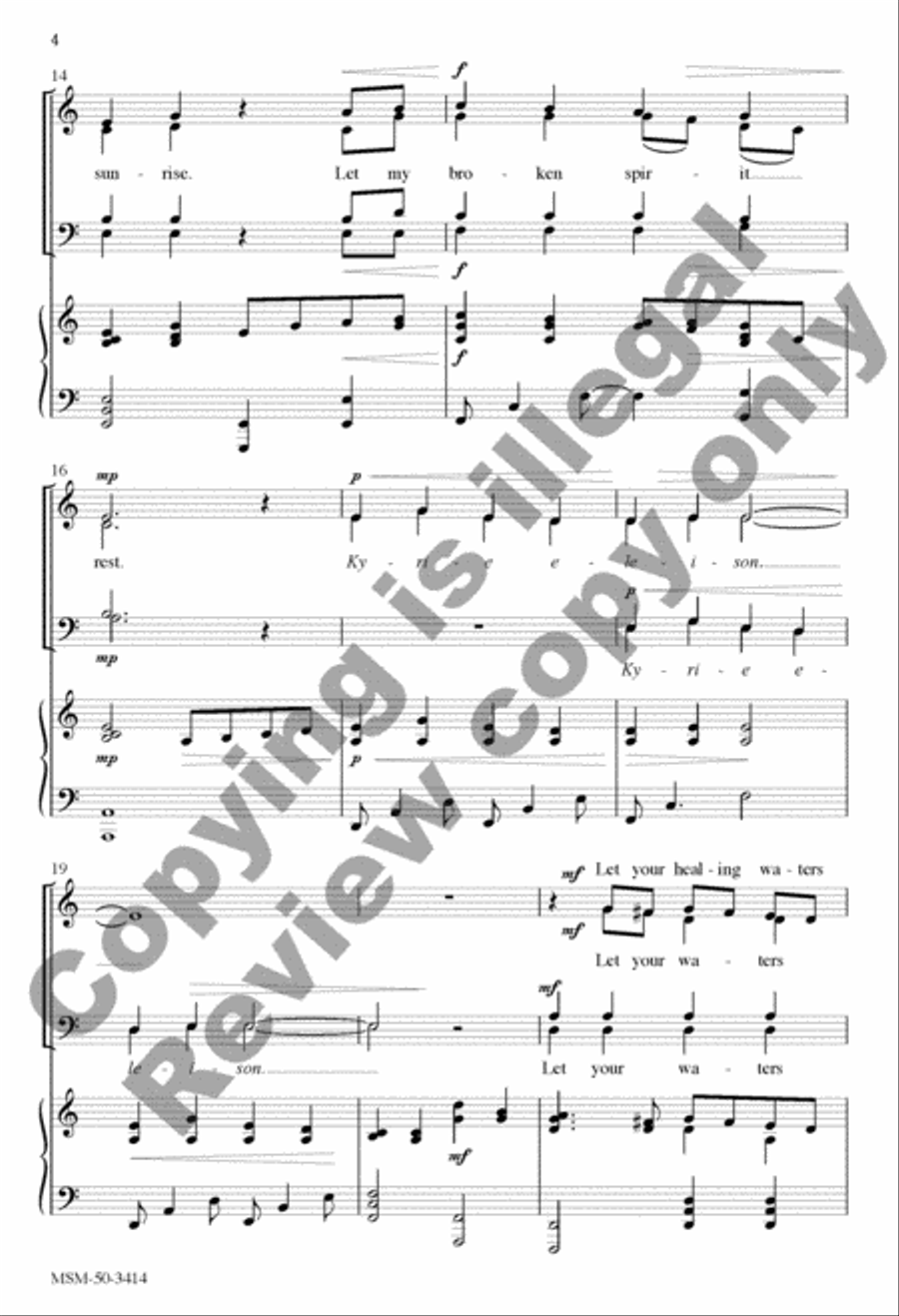To Dust 4-Part scores gallery preview page 10
