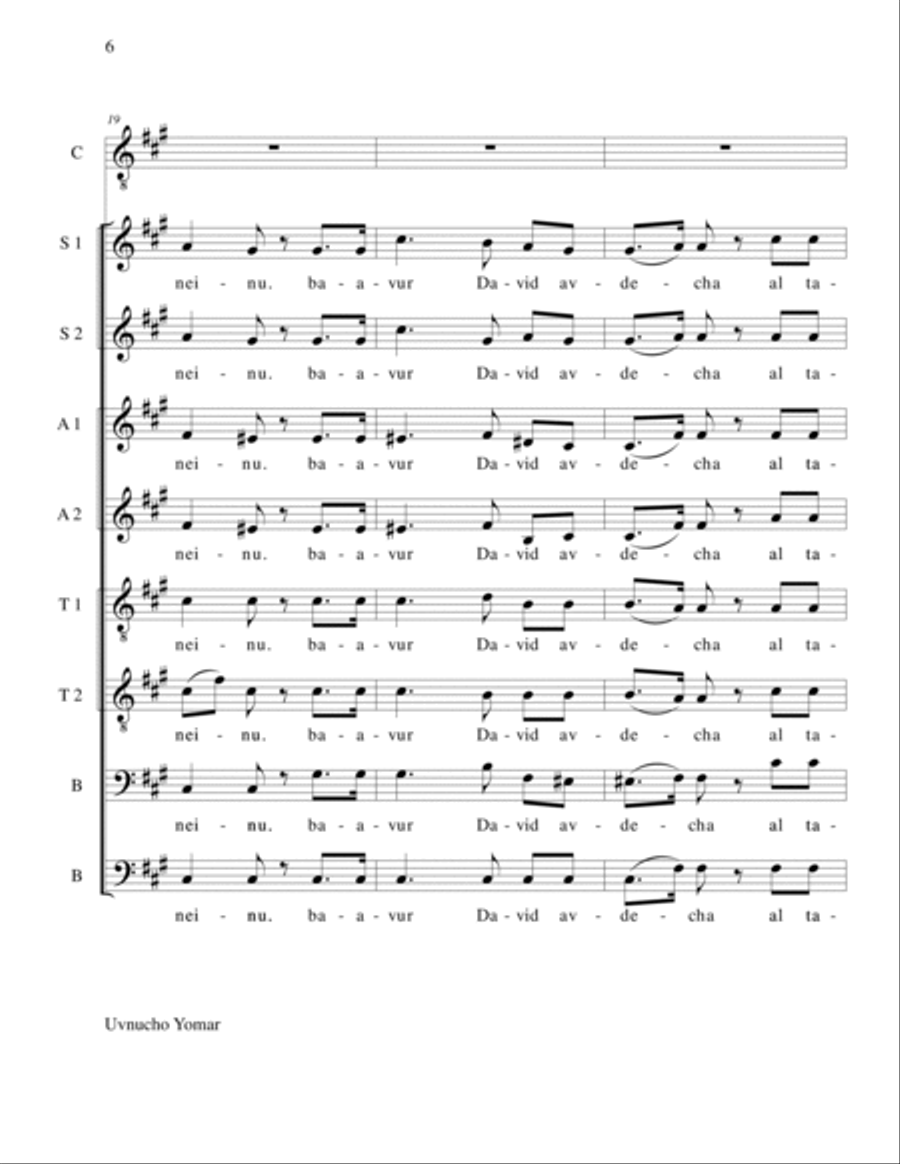 Uvnucho Yomar (Lewandowski) Divisi scores gallery preview page 6