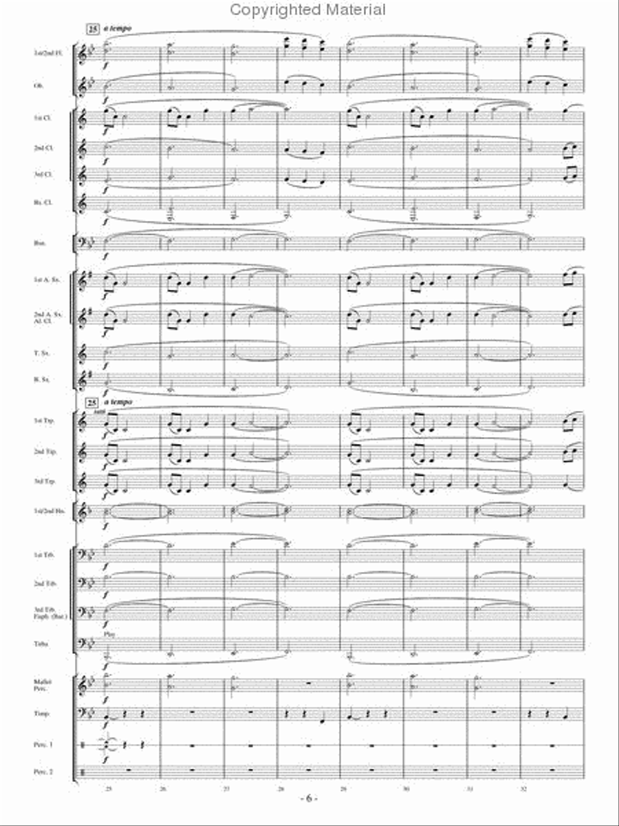 From Heartland to Heaven Concert Band scores gallery preview page 5