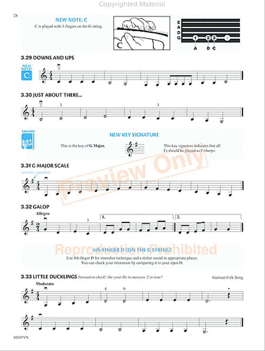 Measures of Success for String Orchestra-Violin Book 1 Chamber Orchestra scores gallery preview page 31