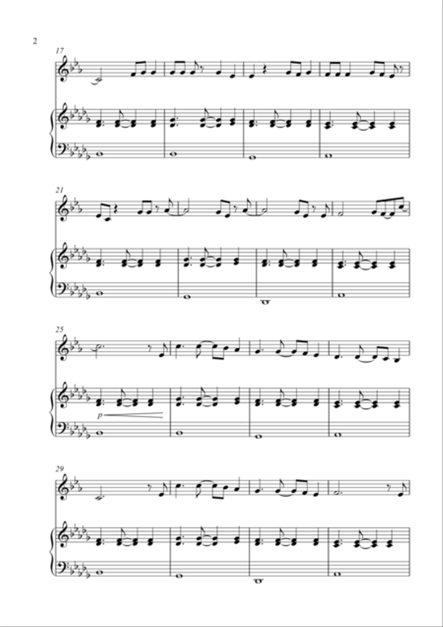 All Of Me All Of Me Clarinet Solo scores gallery preview page 2