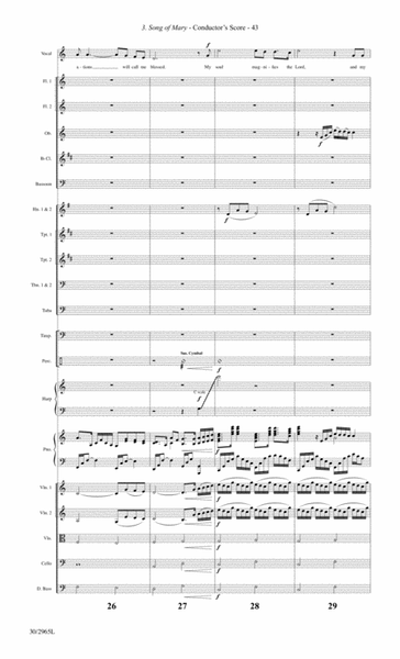 What Sweeter Music - Full Orchestra Score