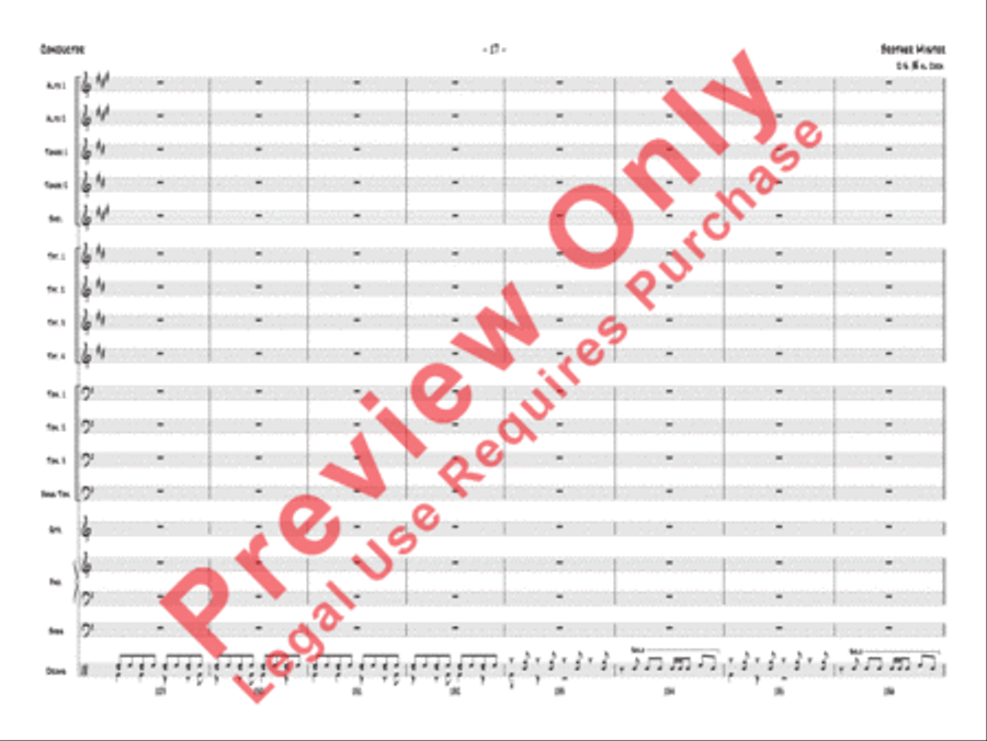 Brother Mister Jazz Ensemble scores gallery preview page 40