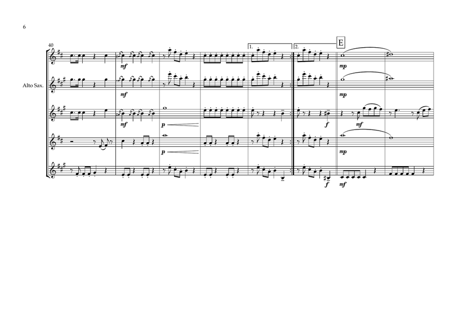 It Must Be Love It Must Be Love Woodwind Ensemble scores gallery preview page 6