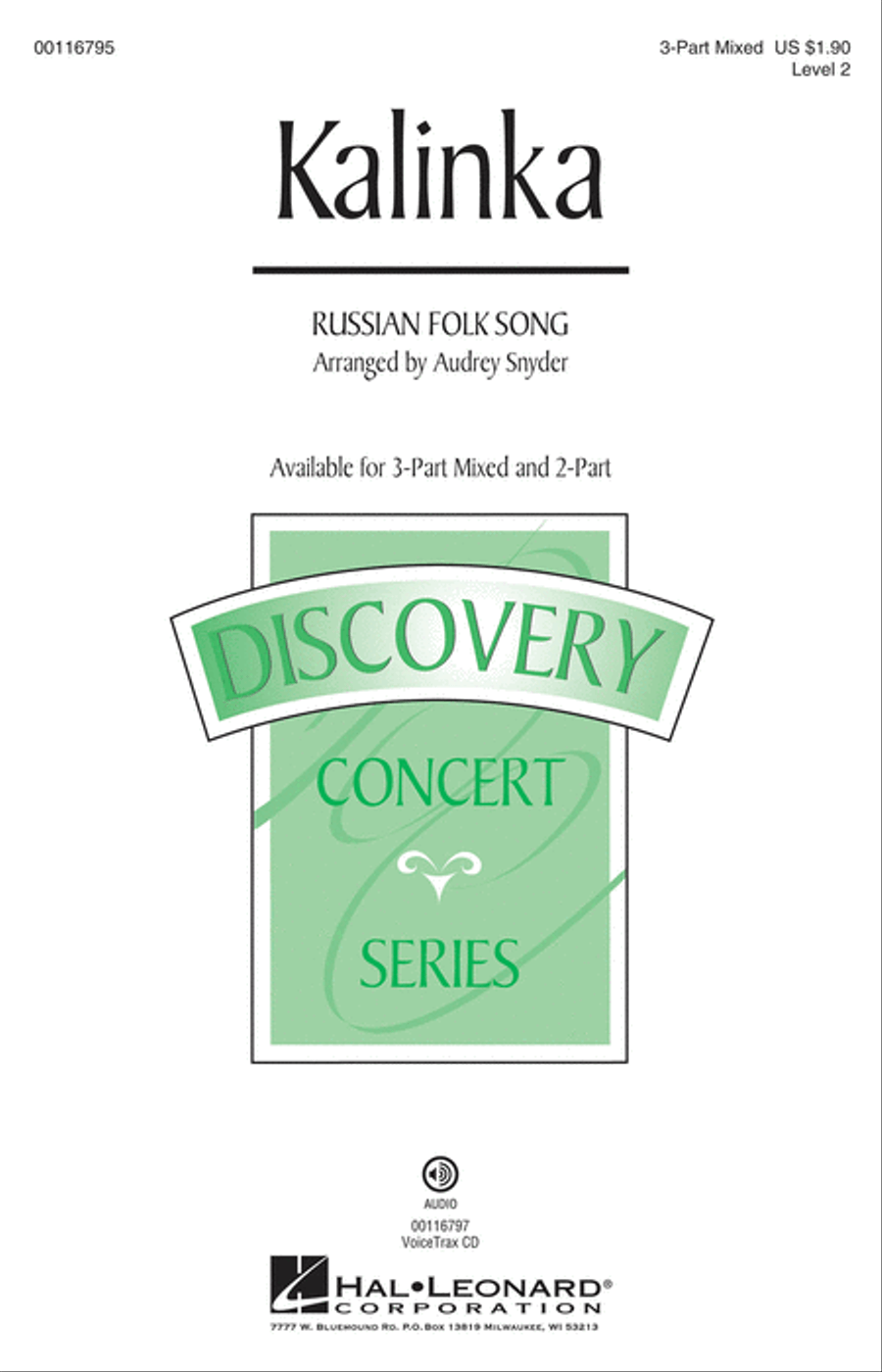 Kalinka Kalinka 3-Part scores gallery preview page 1