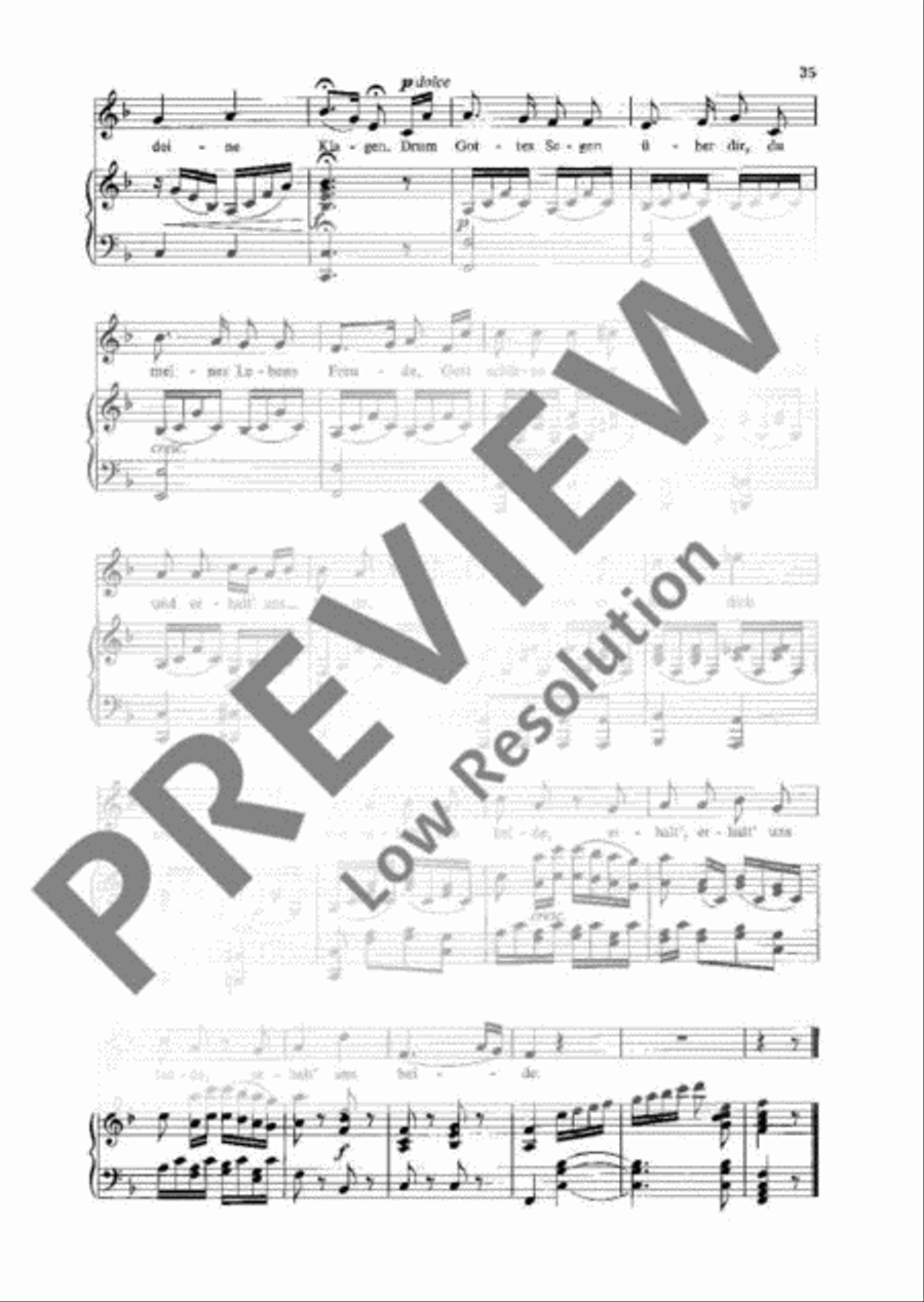 Ich liebe dich Voice Solo scores gallery preview page 3