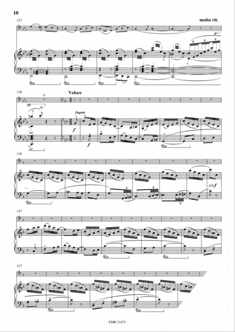 Concerto No. 8 Bass Recorder scores gallery preview page 10