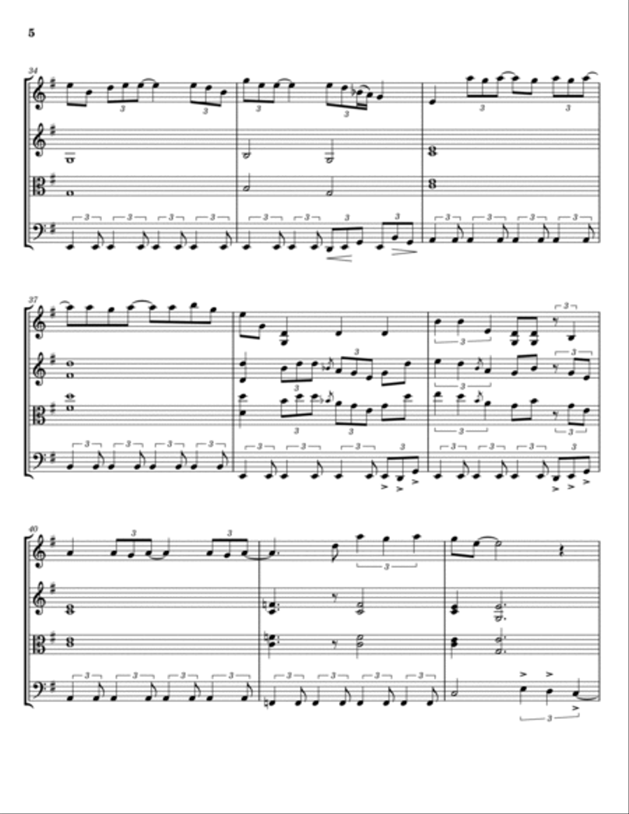 Black Velvet String Trio scores gallery preview page 5