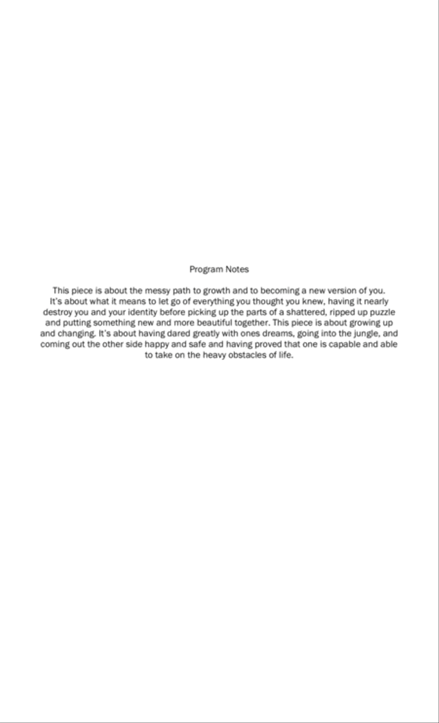 What it Means to Rise for Wind Symphony Concert Band scores gallery preview page 5