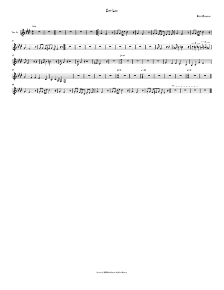 City Life Jazz Ensemble scores gallery preview page 5