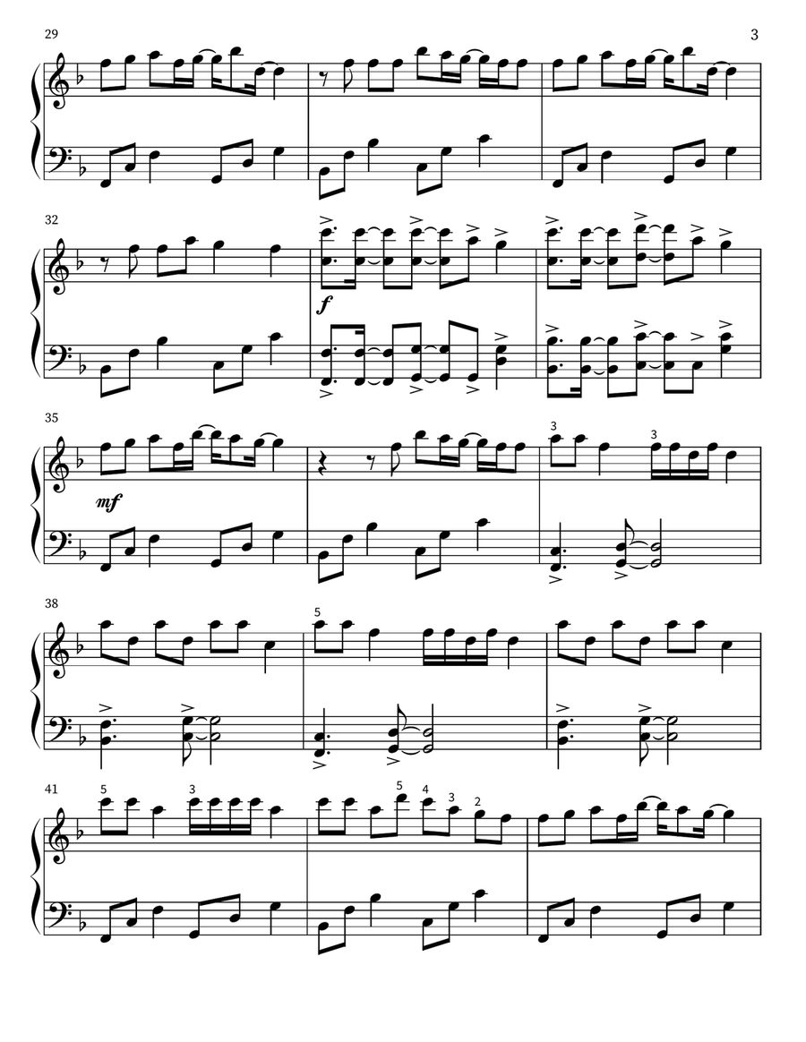 Dance The Night Away Easy Piano scores gallery preview page 3
