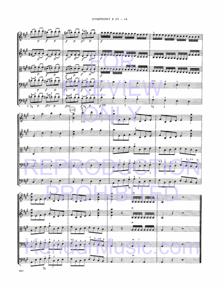 Symphony #29 (1st Movement)