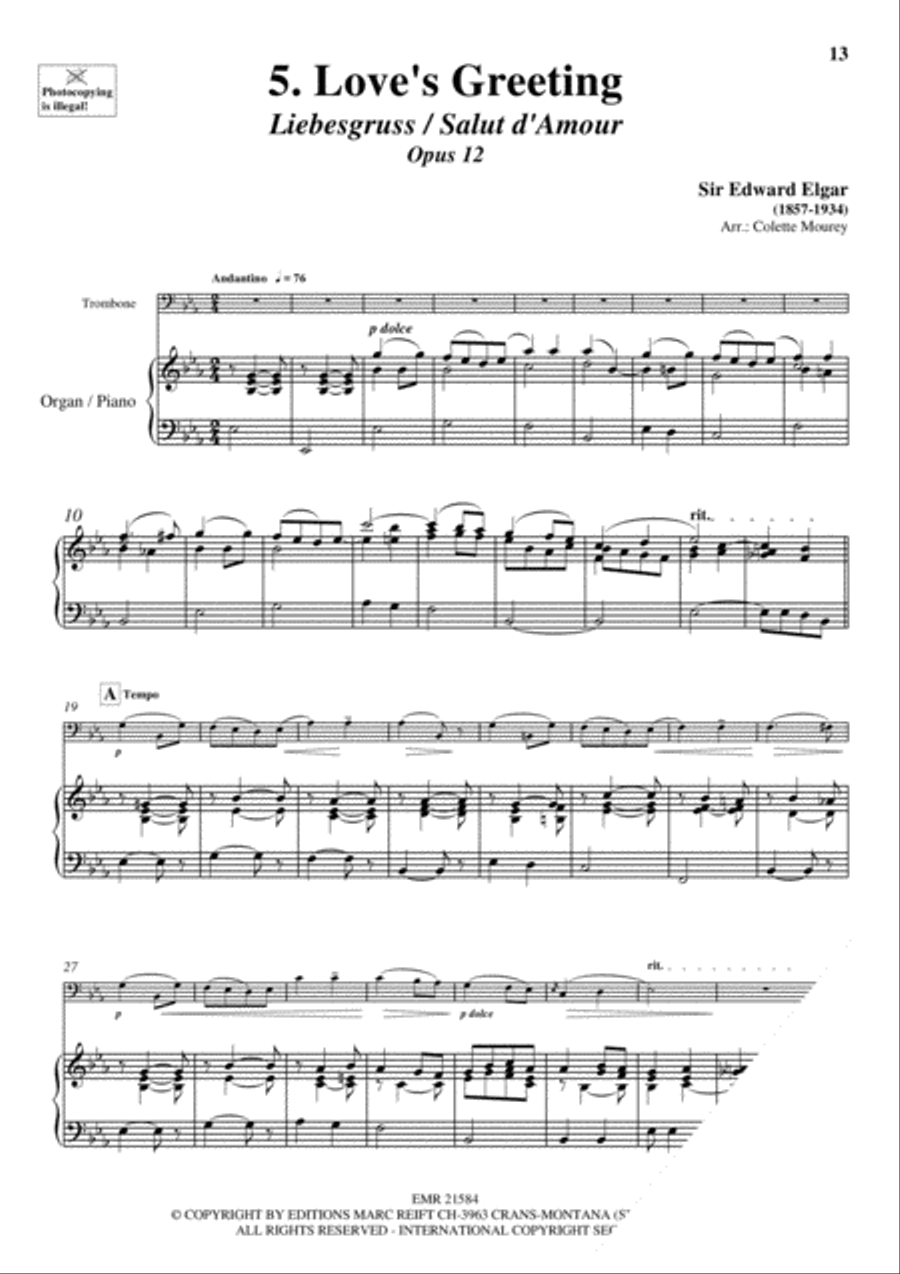 20 Greatest Wedding Solos Organ scores gallery preview page 7