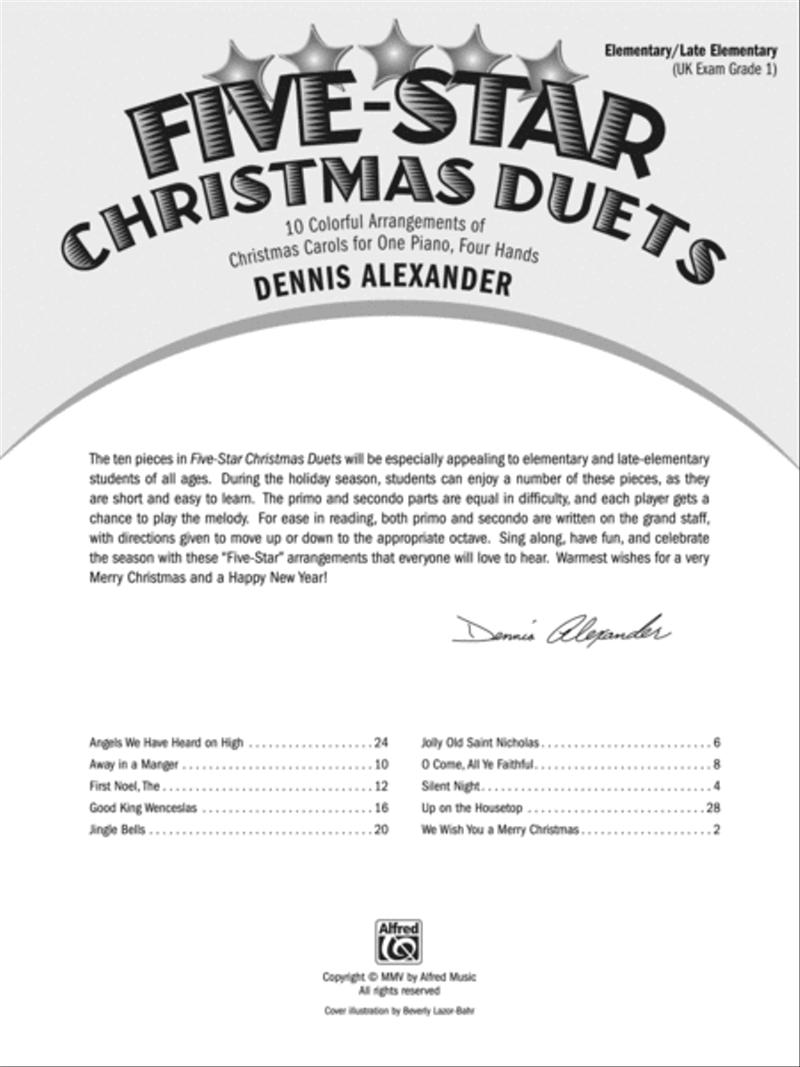 Five-Star Christmas Duets