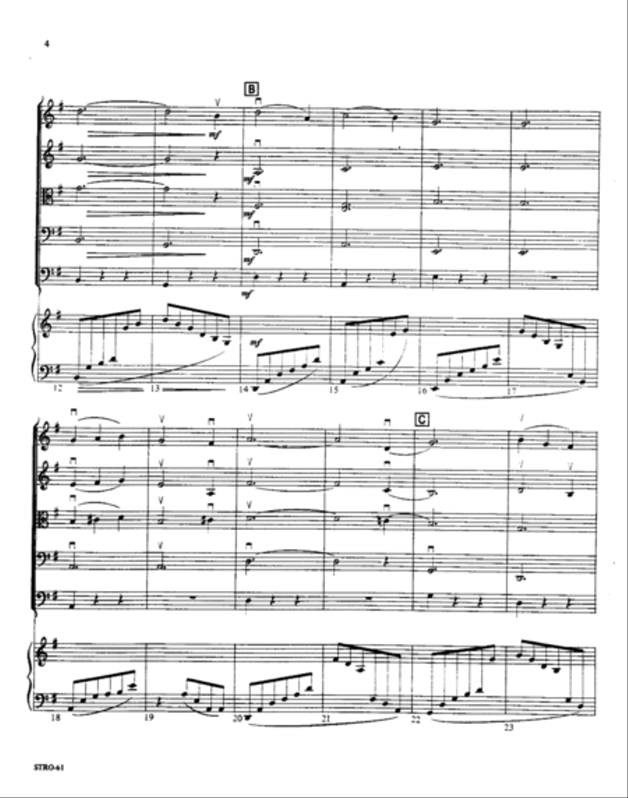 Gianni Schicchi: O Mio Babbino Caro Orchestra scores gallery preview page 3