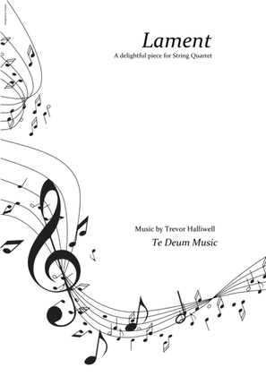 Book cover for Lament for String Quartet