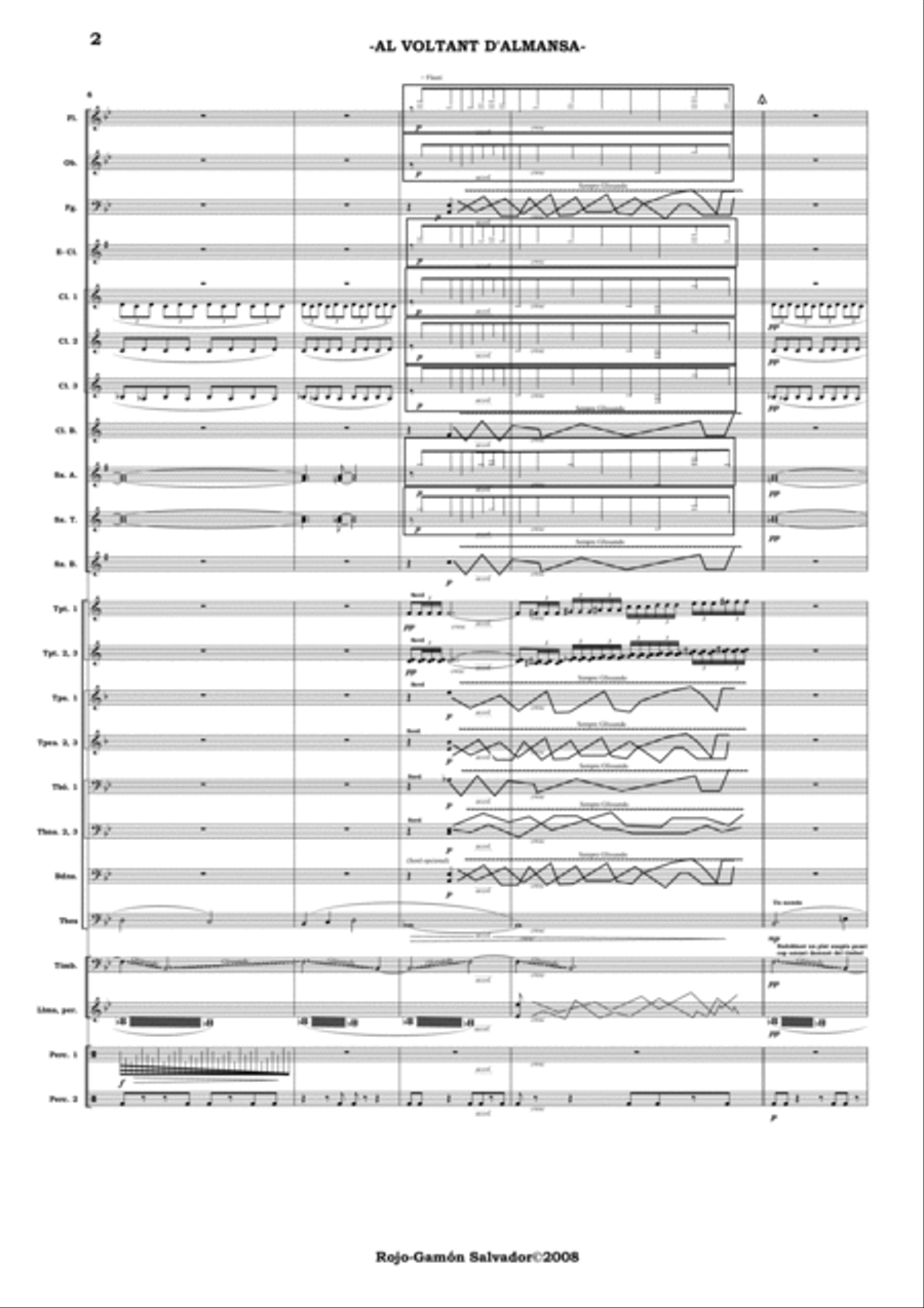 Al voltant d'Almansa Concert Band scores gallery preview page 5