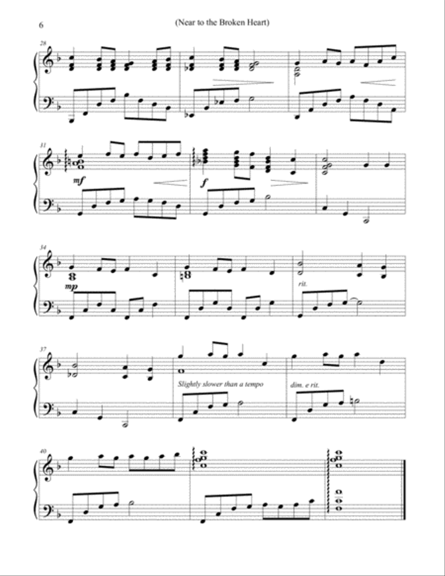Sacred Moments at the Piano Piano Method scores gallery preview page 6