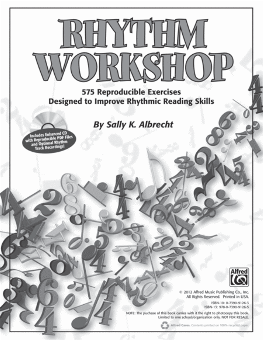 Rhythm Workshop Activity Books scores gallery preview page 7