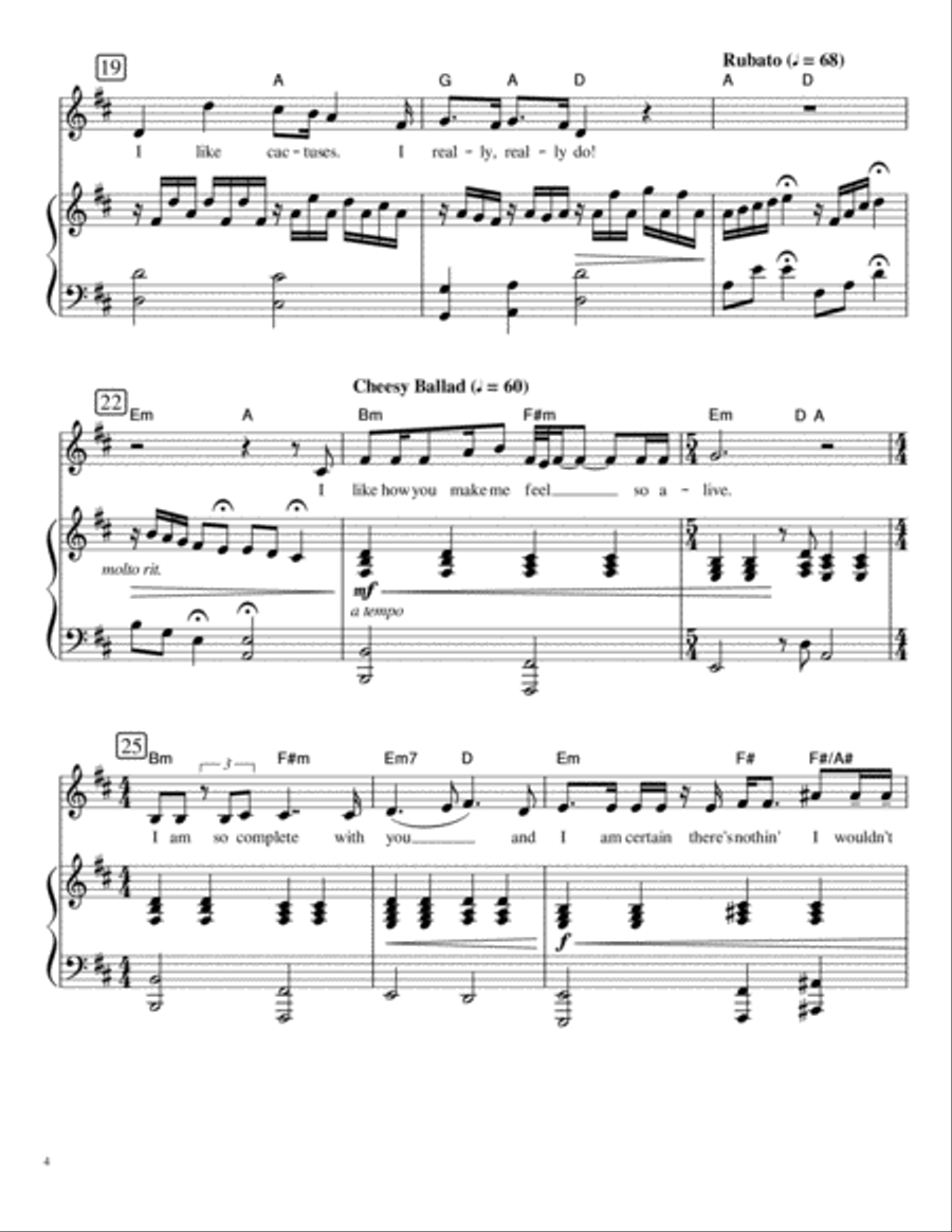 I Love Cactuses! I Love Cactuses! Voice scores gallery preview page 4