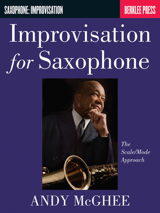 Book cover for Improvisation for Saxophone