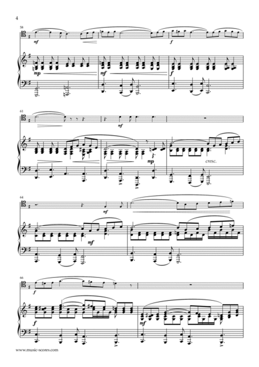 Easter Hymn from Cavaliera Rusticana - Cello (High, tenor clef) and Piano image number null