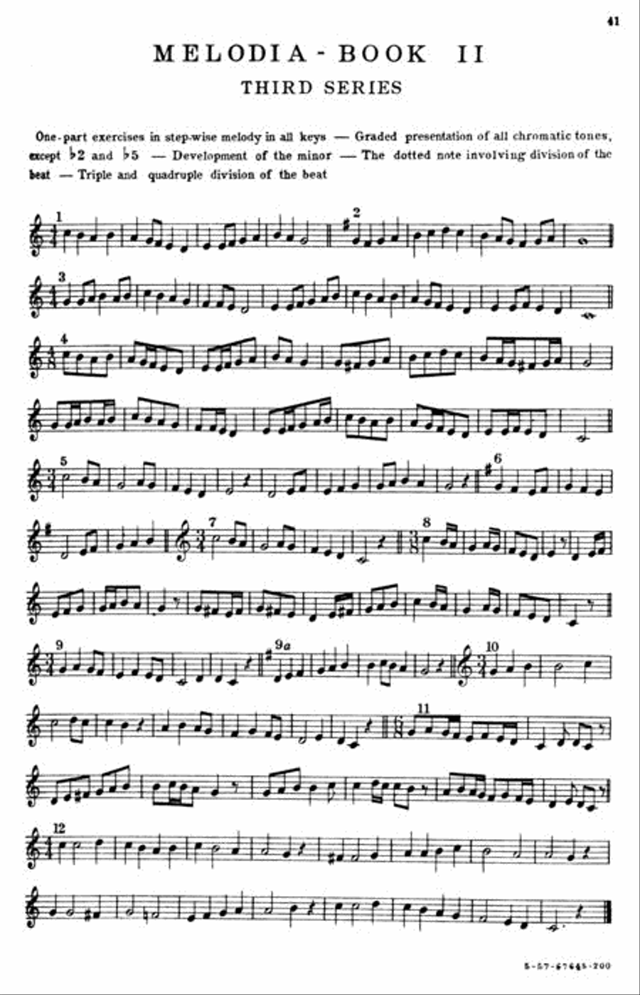 Melodia, Complete (Book 1-4) Chamber Music scores gallery preview page 3